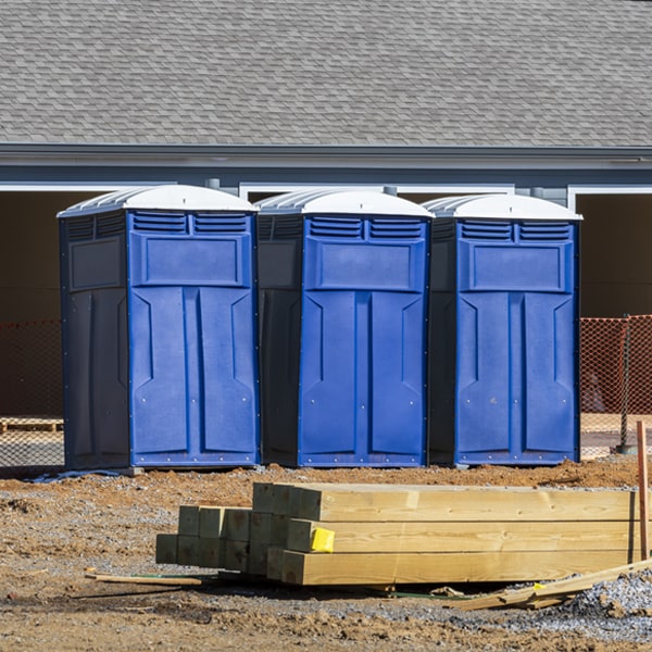 how do i determine the correct number of portable restrooms necessary for my event in Tilden
